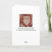 今夜のグリーティングカード カード (裏面)