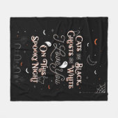 今夜のブランケット フリースブランケット (正面(横))