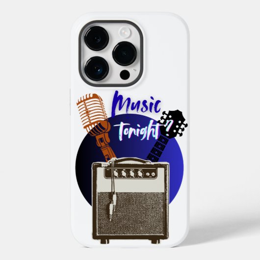 今夜の音楽? Case-Mate iPhoneケース (裏面)