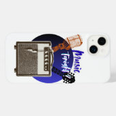 今夜の音楽？ iPhoneケース (裏面横)