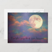 今夜はがき ポストカード (正面/裏面)