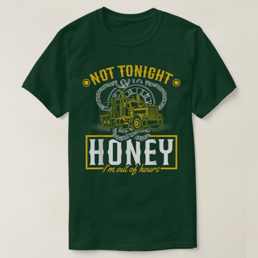 今夜はだめだ Tシャツ (デザイン正面)