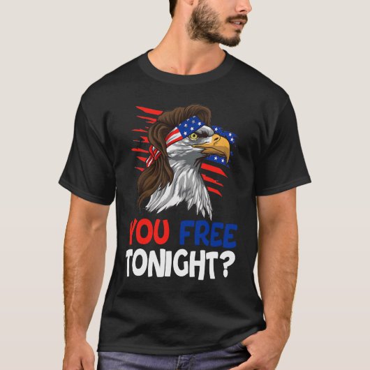 今夜はアメリカン・イーグル Tシャツ (正面)