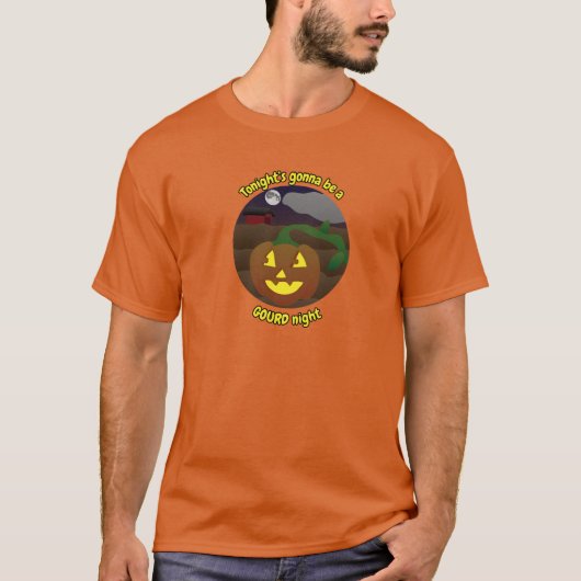 今夜はカボチャの夜になるわ Tシャツ (正面)