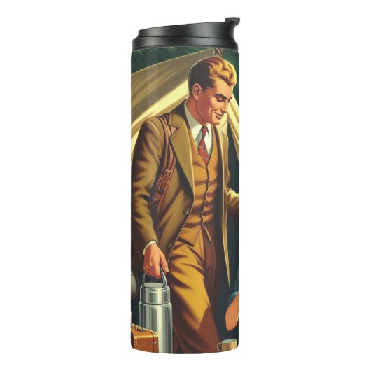 今夜はキャンプが散らかるかもしれない タンブラー (回転左)