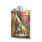 今夜はキャンプが散らかるかもしれない フラスク (左)