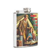 今夜はキャンプが散らかるかもしれない フラスク (右)