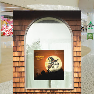 今夜はハロウィーンだ ウィンドウサイン