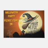 今夜はハロウィーンだ ドアマット (正面)