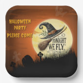 今夜はハロウィーンだ ペーパープレート (正面)