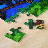 今夜はハロウィーンの魔女だ ジグソーパズル (側面)