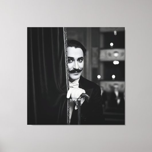 今夜はヒットだ！ 1920年代ナターシャ・アメリカ キャンバスプリント (正面)