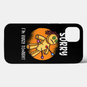 今夜は可愛忙しいブードゥー人形 Case-Mate iPhoneケース (裏面 (横))