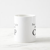 今夜は安心して! コーヒーマグカップ (中央)