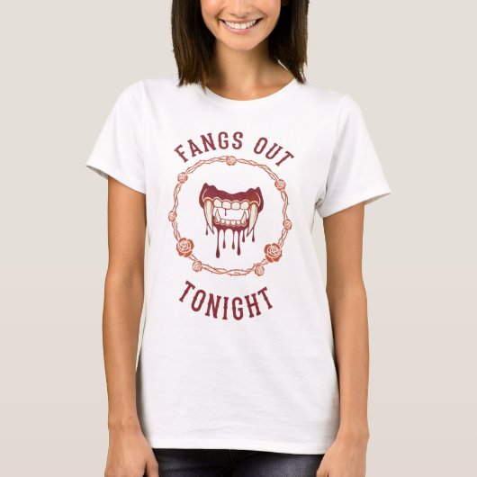 今夜は牙をむき出しに Tシャツ (正面)