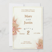 今夜は犠牲祭、結婚、愛、そして不幸の夜だ 招待状 (裏面)