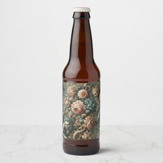 今夜は私たちが獣 – ゴシック ヴィクトリア調 ビールラベル (正面)