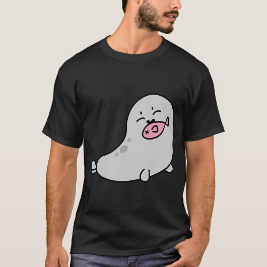 今夜は美味しく食べよう Tシャツ (正面)