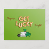 今夜は運がよければ幸いだ ポストカード (正面)