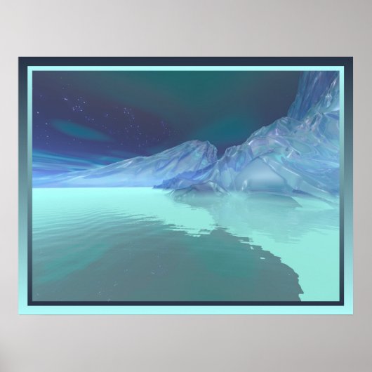 今夜は青い ポスター (正面)