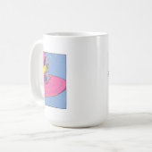 今夜も土星が綺麗だぜ コーヒーマグカップ (正面左)