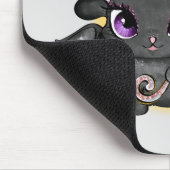 今夜我々は飛ぶ – 黒い魔女猫 マウスパッド (コーナー)