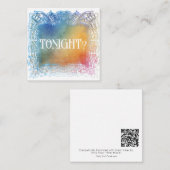 *~*今夜?人間関係AP62フラットノートカード ノートカード (正面/裏面)