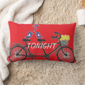今夜-今夜-バイク-枕の鳥を愛して下さい ランバークッション (ブランケット)