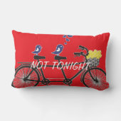 今夜-今夜-バイク-枕の鳥を愛して下さい ランバークッション (裏面)