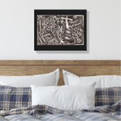 「今夜、焼けるぞ！」 キャンバスプリント (インサイチュ (寝室))