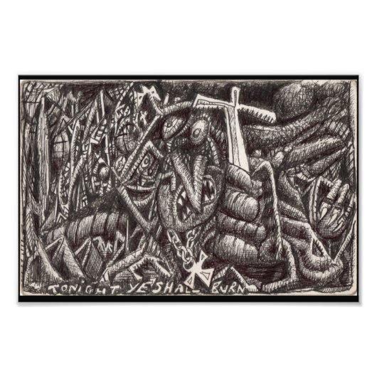 「今夜、焼けるぞ！」 フォトプリント            (正面)