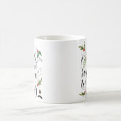 今季のクリスマス休暇マすてきグ コーヒーマグカップ (中央)