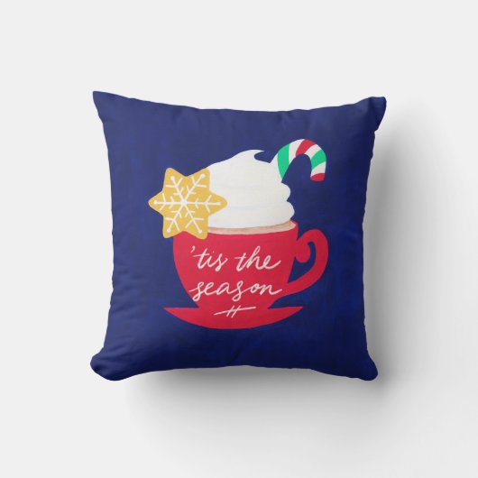 今季の一杯 クッション (正面)