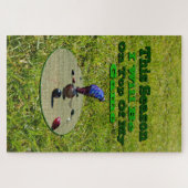 今季の芝鉢ゲームのトップに立つ ジグソーパズル (横)