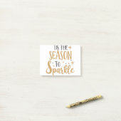 今季はきらめく ポストイット (デスク上)