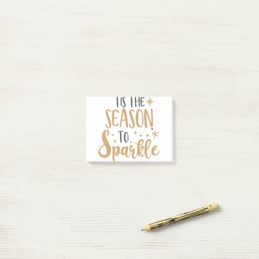 今季はきらめく ポストイット (デスク上)