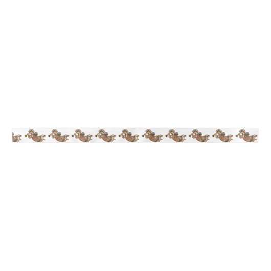 今季は天使がいたるところ サテンリボン (正面)