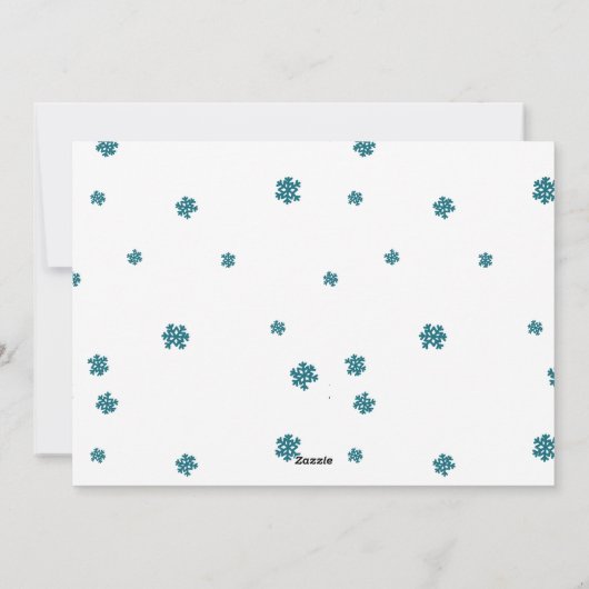 『今季、写真のクリスマスカードをきらめかせる季節』 シーズンカード (裏面)