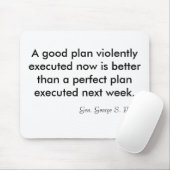 今実行されるよい計画は激しくよりよいTh…です マウスパッド (マウス)