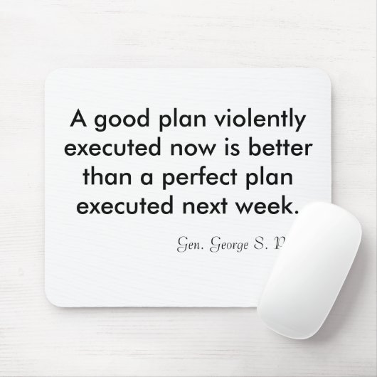 今実行されるよい計画は激しくよりよいTh…です マウスパッド (マウス)