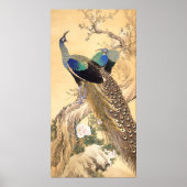 今尾渓然春の孔雀 ポスター (正面)