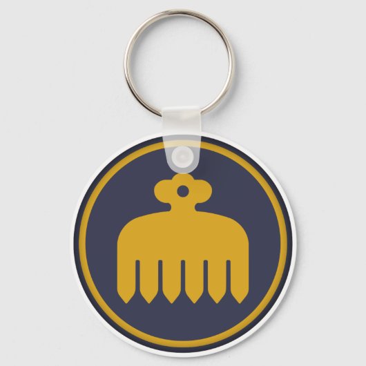 今川氏家紋 キーホルダー (正面)