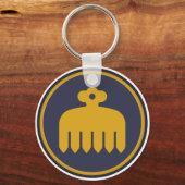 今川氏家紋 キーホルダー (正面)