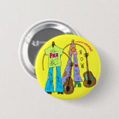 今平和 缶バッジ (正面&裏面)