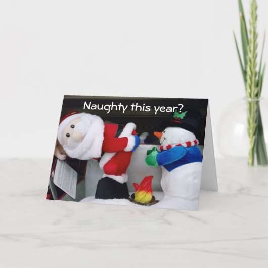 今年いけなのクリスマスは祝い祝い シーズンカード (正面)