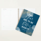 今年おもしろいは2021年より良い年になる プランナー手帳 (ディスプレー)