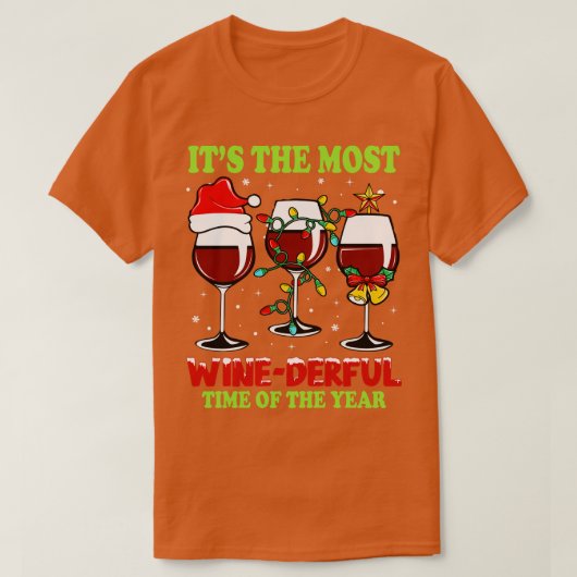 今年で一番冬らしい時期だ Tシャツ (デザイン正面)