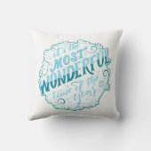 今年で一番素敵な時期だ クッション (裏面)