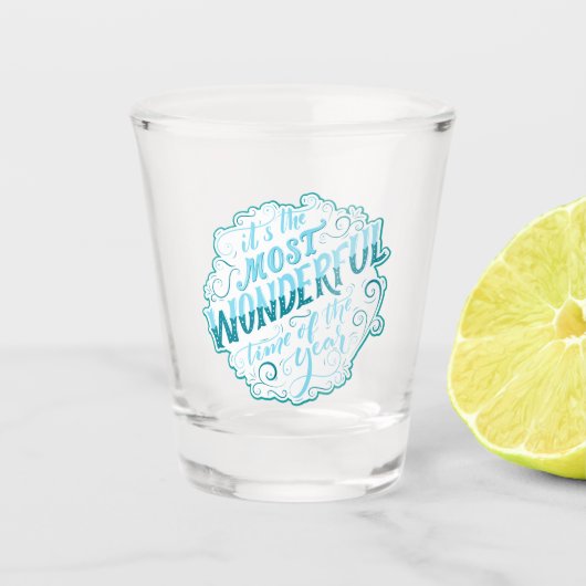 今年で一番素敵な時期だ ショットグラス (正面)