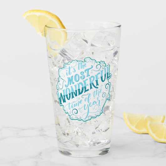 今年で一番素敵な時期だ タンブラーグラス (アイス正面)